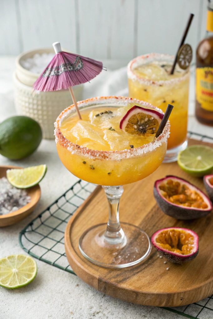 passion fruit tequila cocktail
