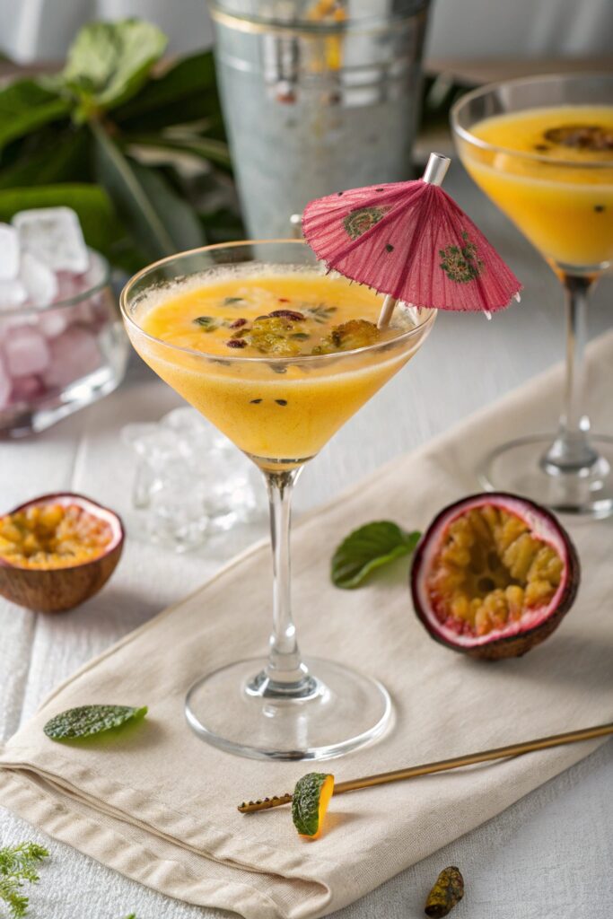 tropical sweetness in cocktails