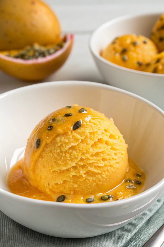 tropical tangy frozen delight