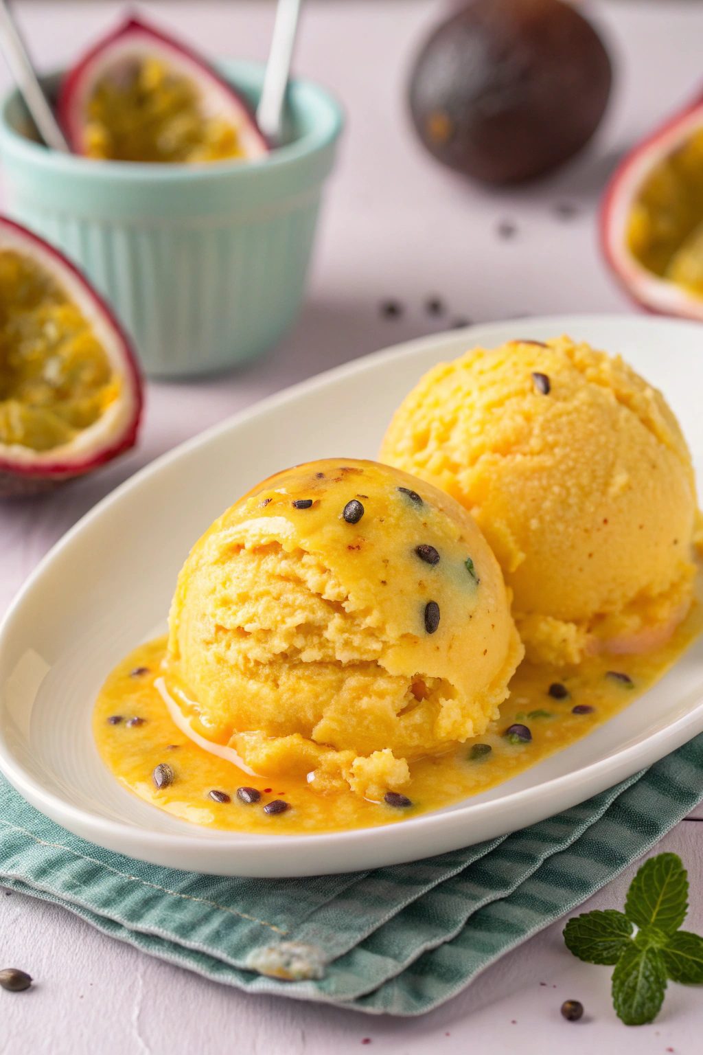 Passionfruit Sorbet recipe