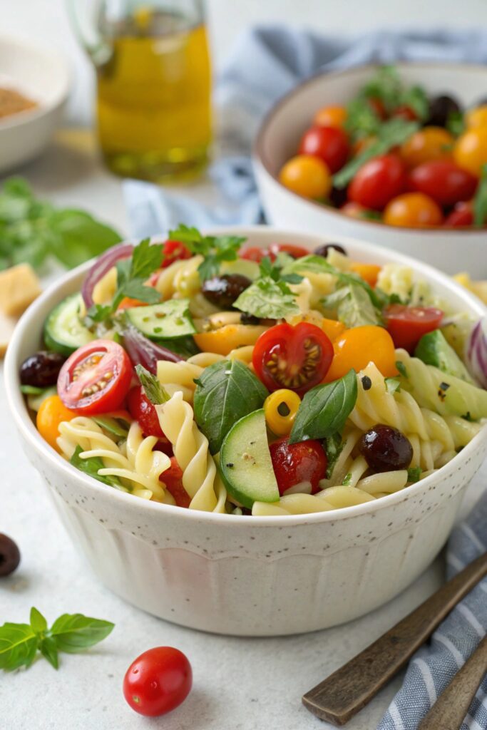 colorful pasta salad recipe