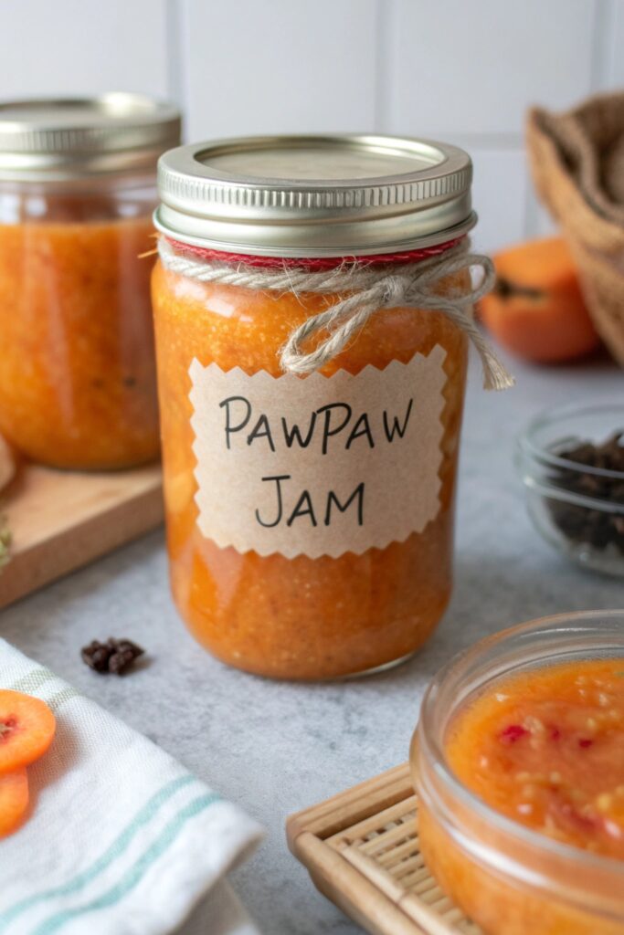pawpaw jam preservation recipe