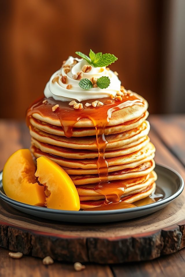 pawpaw pancakes for breakfast