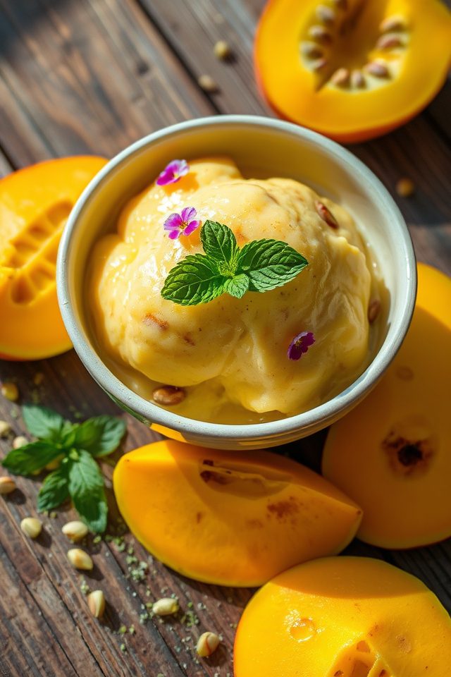 pawpaw sorbet tropical delight