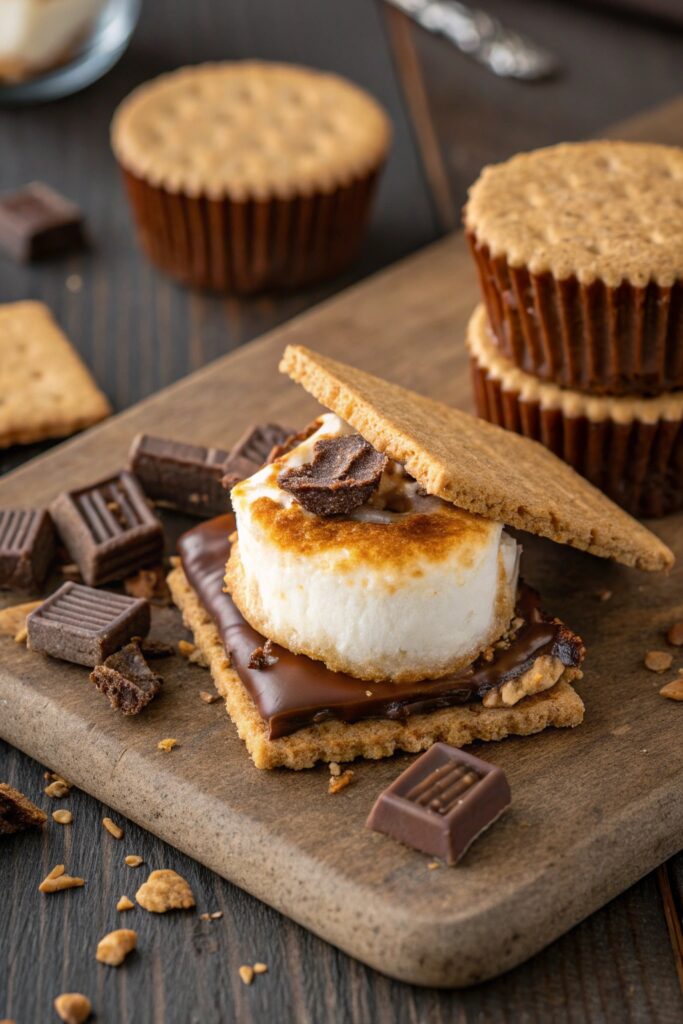 peanut butter cup s mores