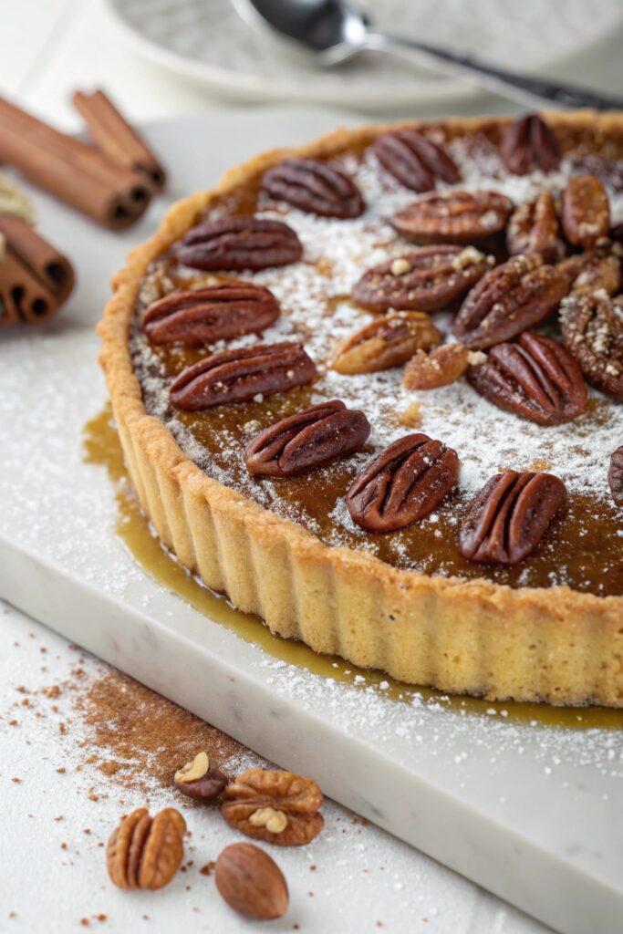 indulgent pecan torte dessert