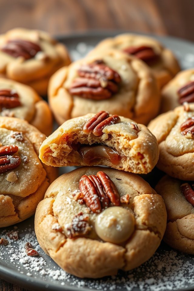 pecan pie in cookies