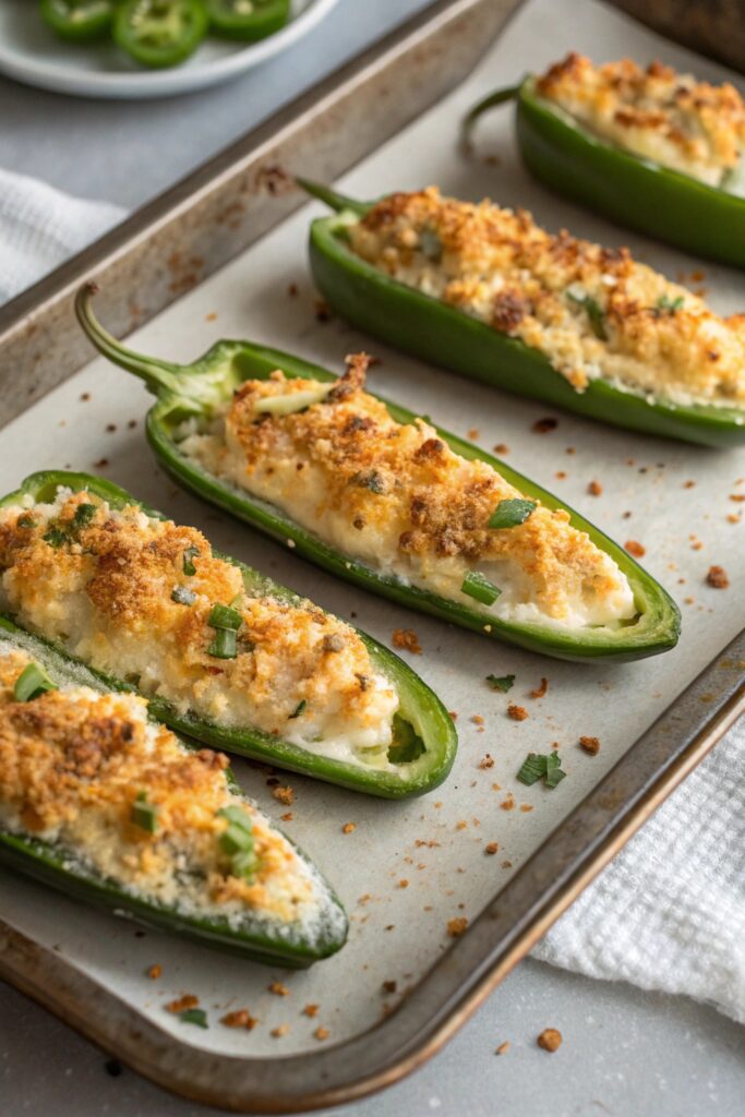 Stuffed Jalapeño Poppers
