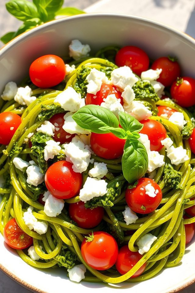pesto pasta salad recipe
