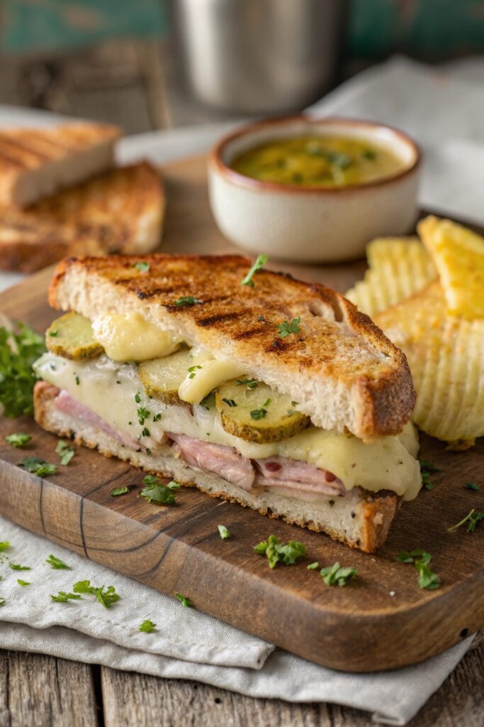 pork loin cuban sandwich delight