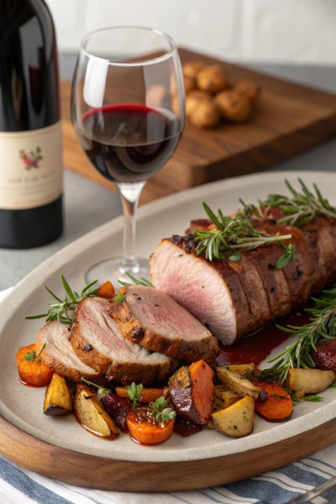 pork tenderloin paired beautifully