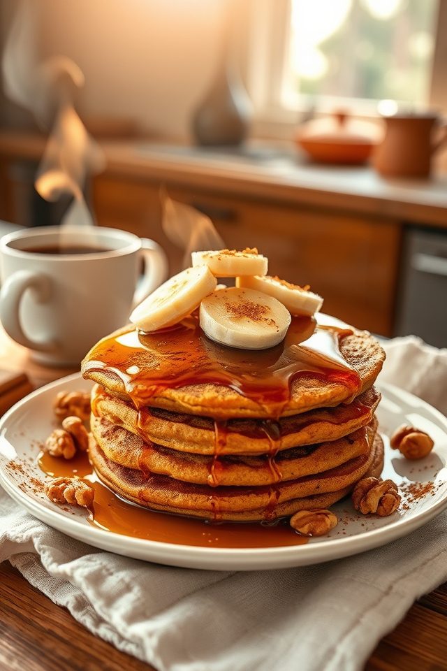 pumpkin banana pancake recipe