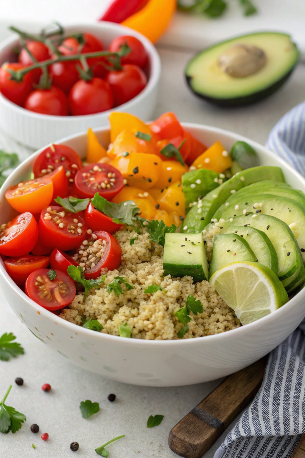 Quinoa and Veggie Power Bowls