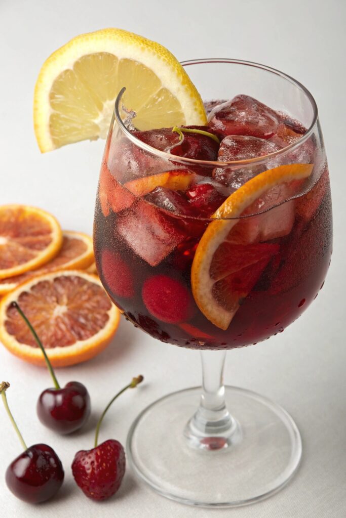 revitalizing caribbean wine cocktail