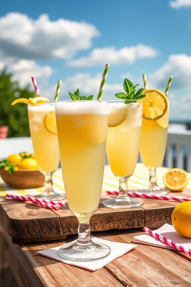 refreshing lemonade mocktail recipe