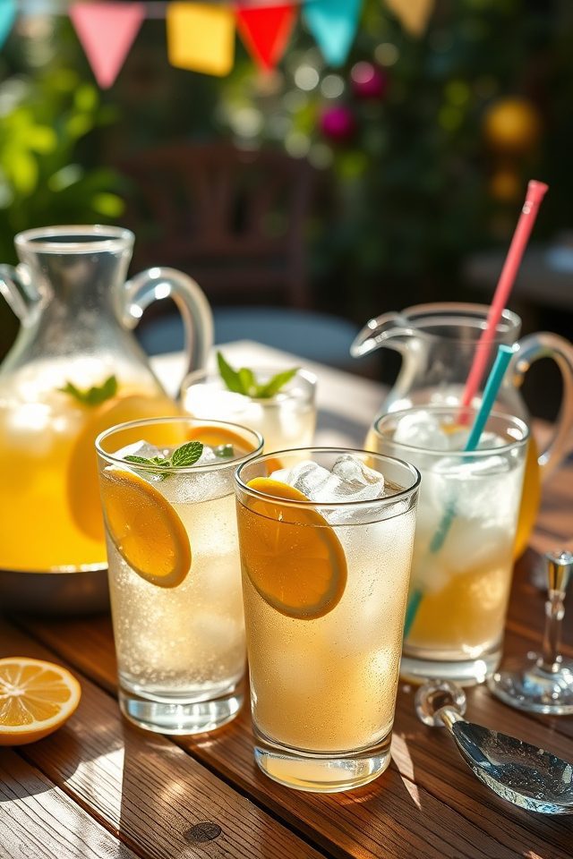 refreshing spiked lemonade cocktail