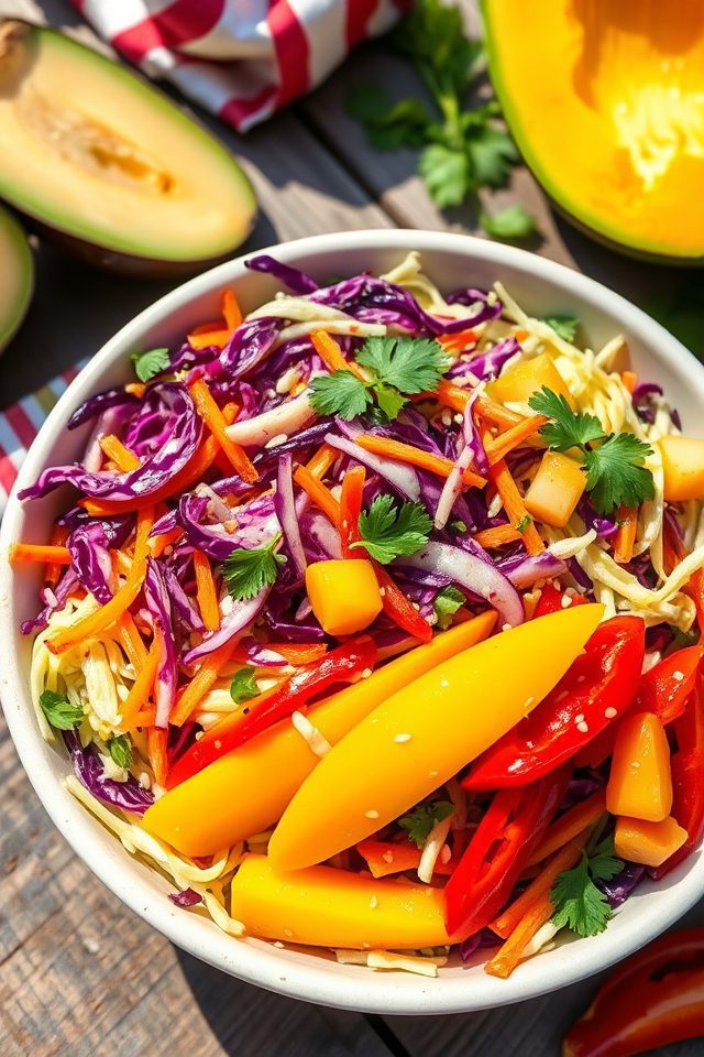 revitalizing colorful coleslaw recipe