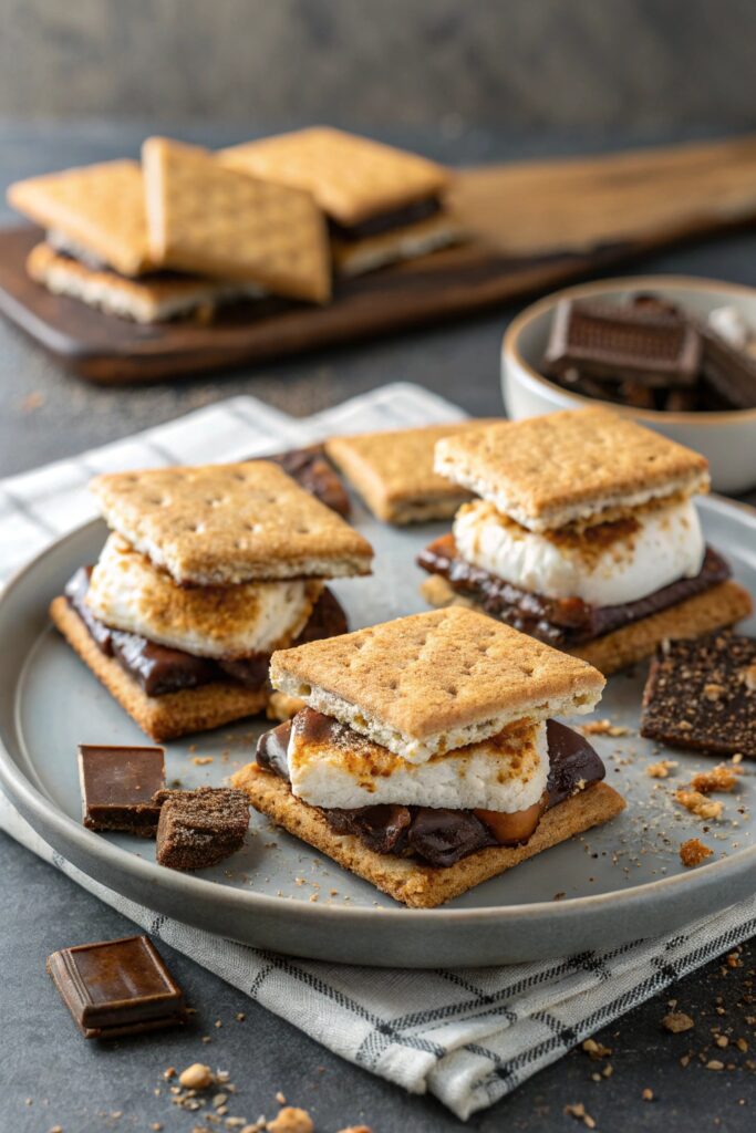 No-Bake S'mores Bars