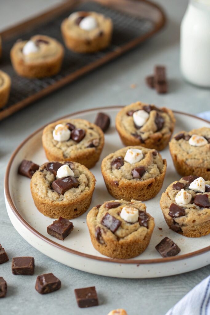 baked chocolate marshmallow dip