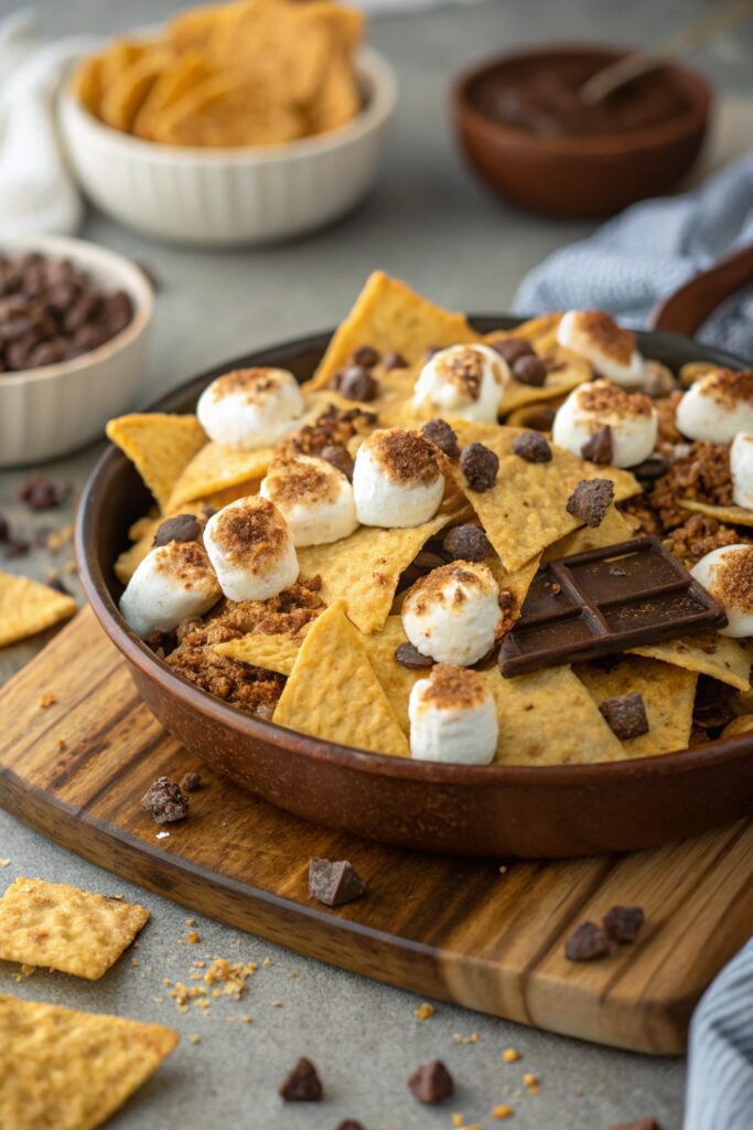 indulgent s mores dessert nachos