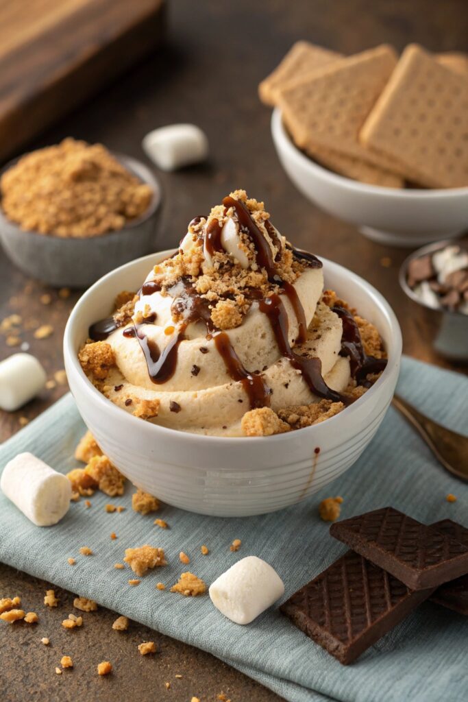 s mores frozen custard delight
