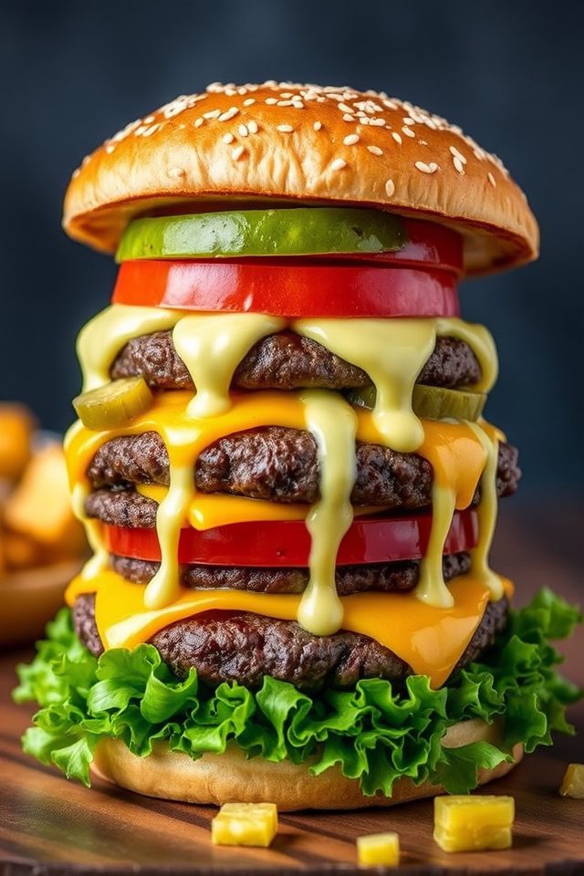 satisfying meatless burger alternative