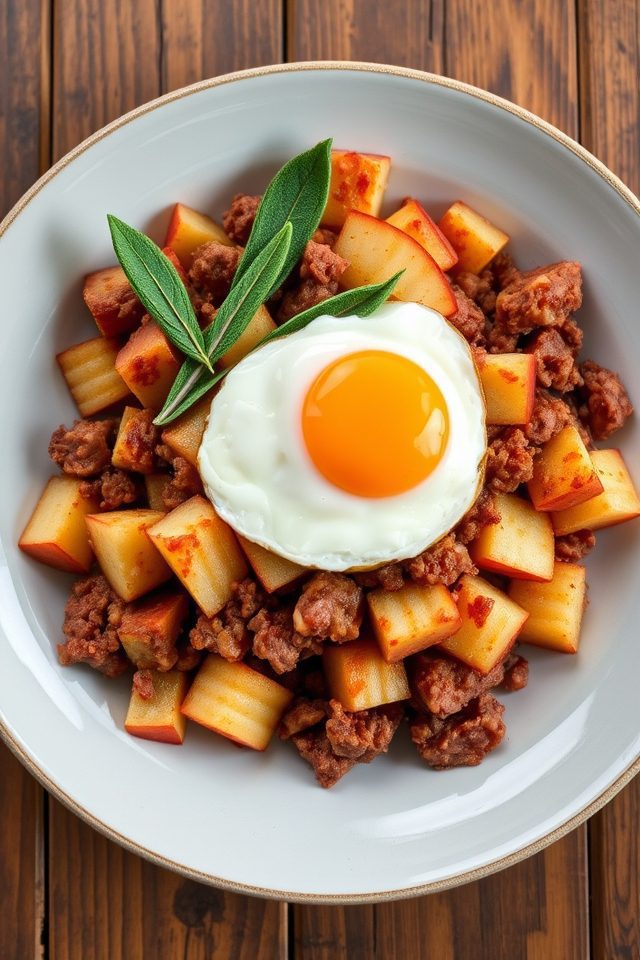 savory apple sage corned beef