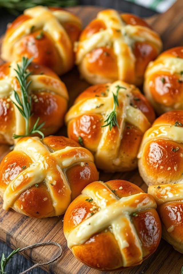 savory cheese herb buns