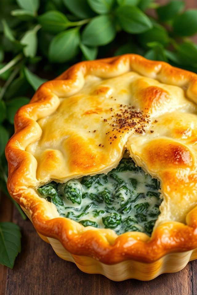 savory spinach ricotta delight