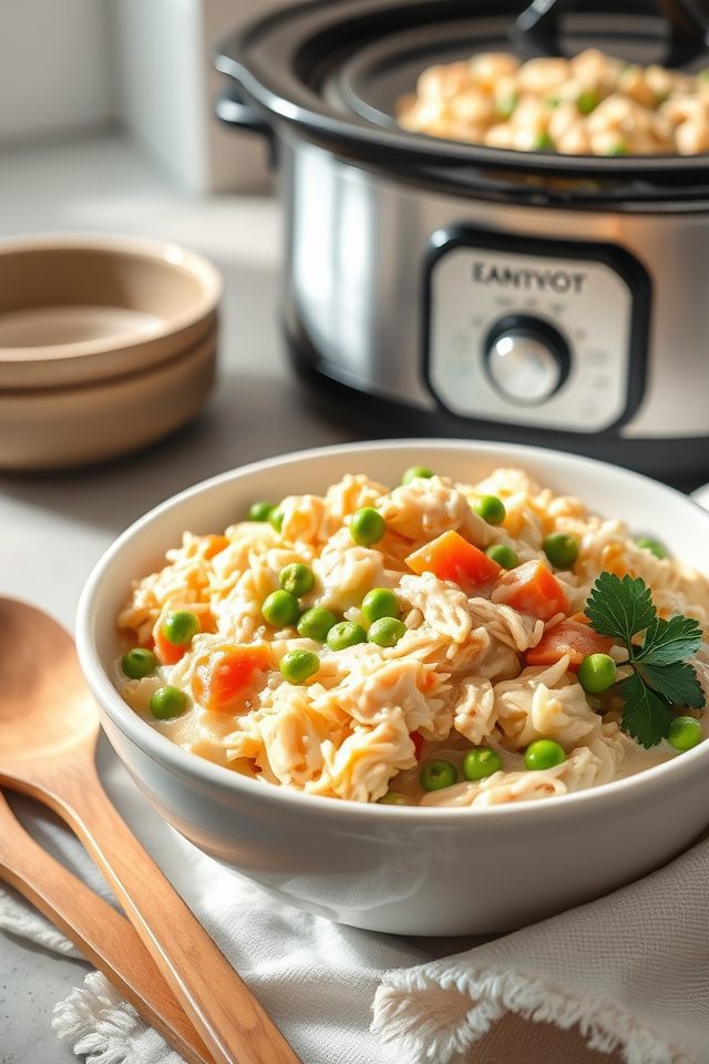 slow cooker creamy chicken