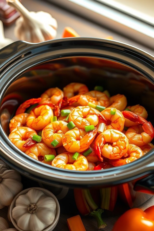 slow cooker shrimp recipe