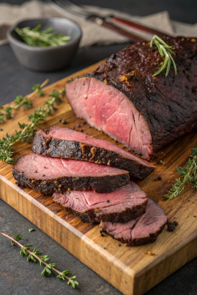 smoky tender flavorful tri tip