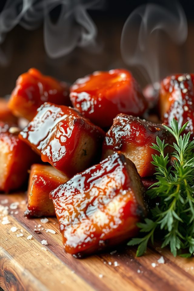 smoky sweet crispy bites