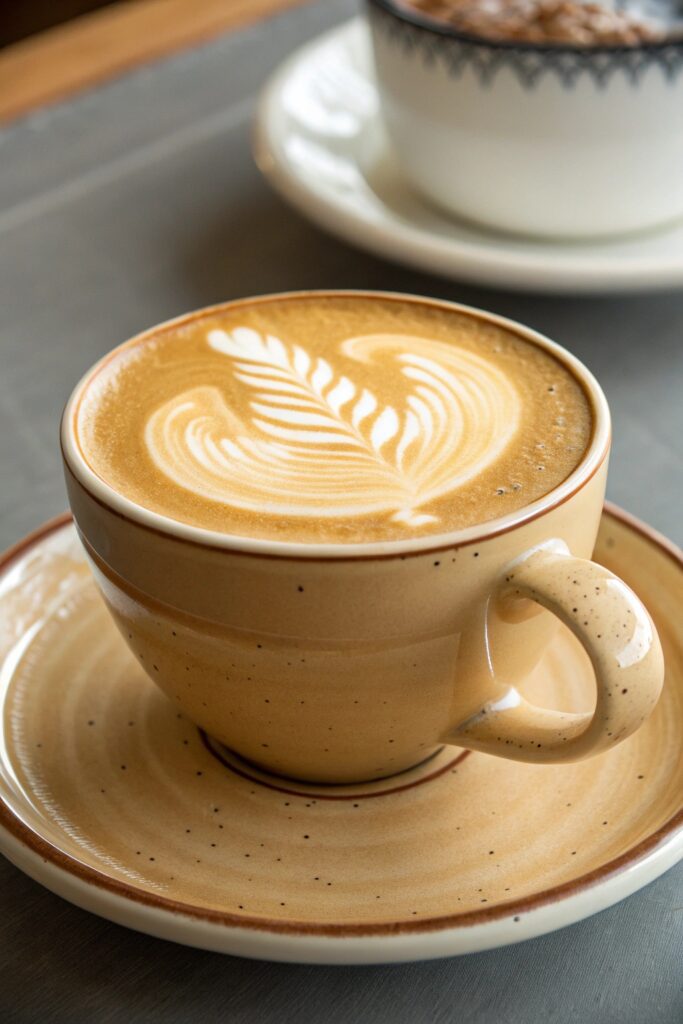 velvety espresso milk drink