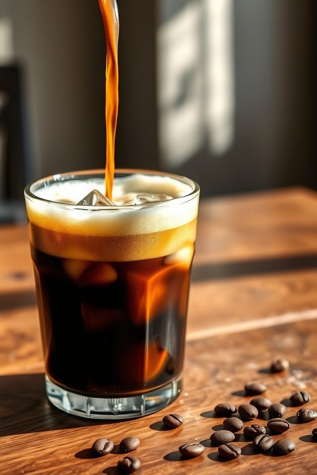 smooth creamy nitrogen infused coffee