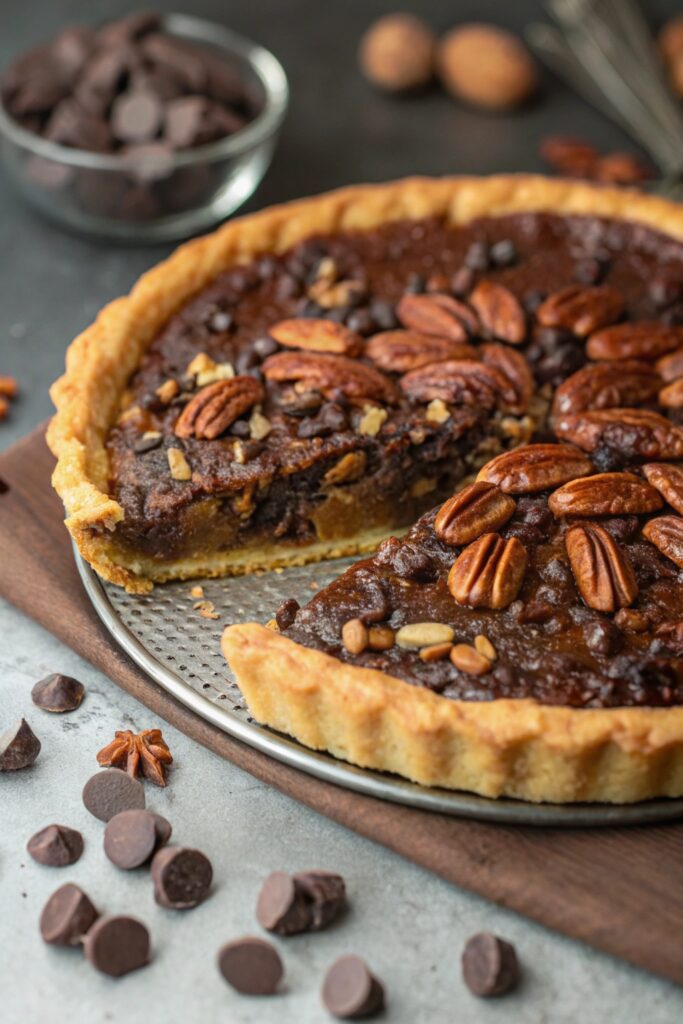 chocolate pecan pie delight