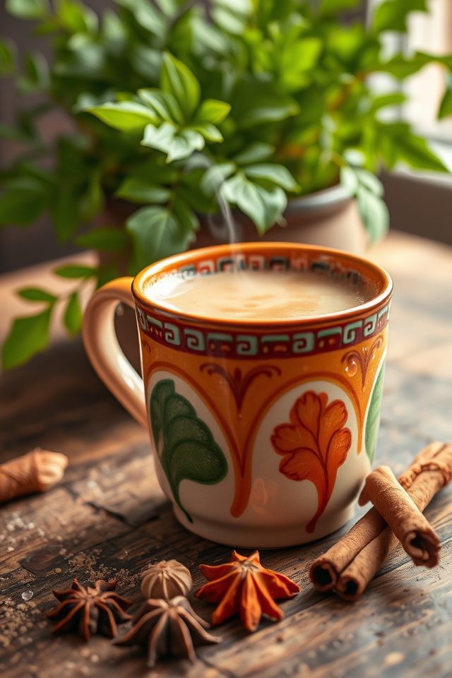 spiced coffee chai fusion