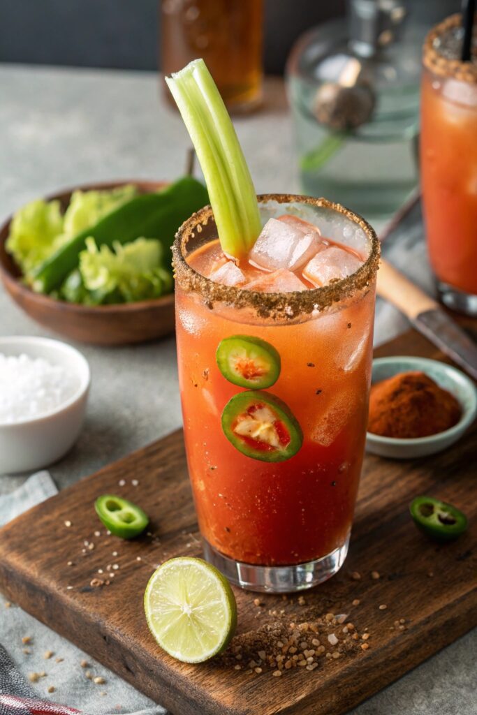 spicy beer cocktail delight