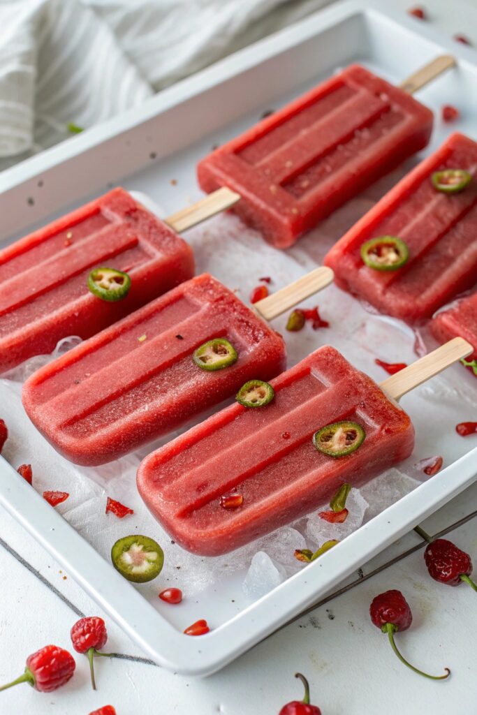 spicy cherry popsicle recipe