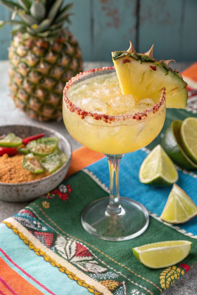 Spicy Pineapple Margarita