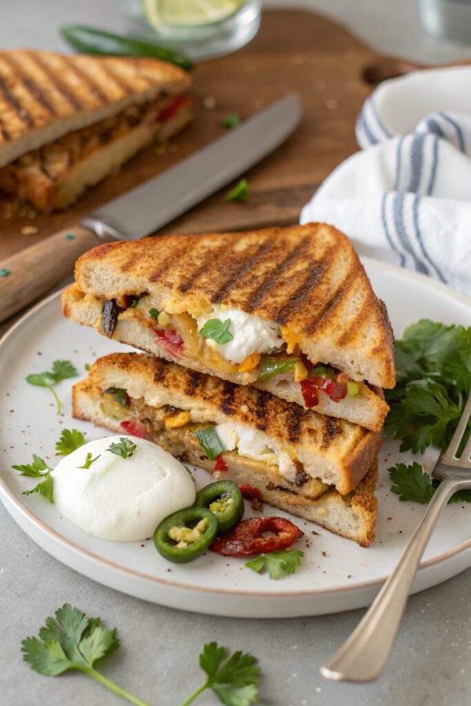 spicy sandwich with chipotle mayo