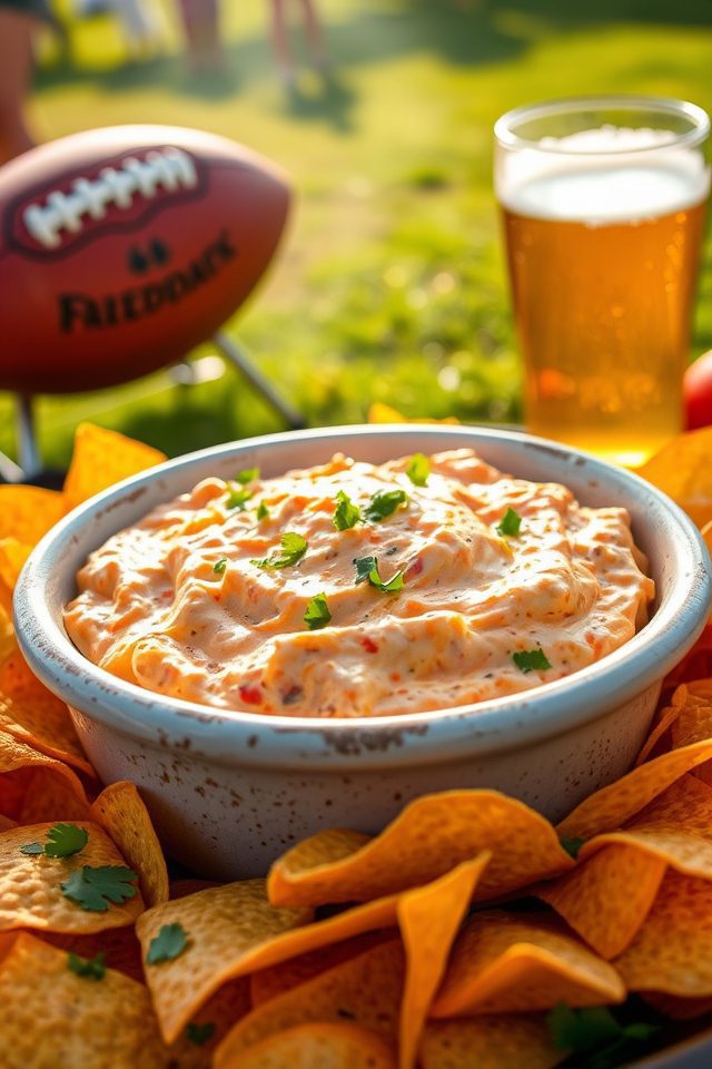 spicy creamy chicken dip