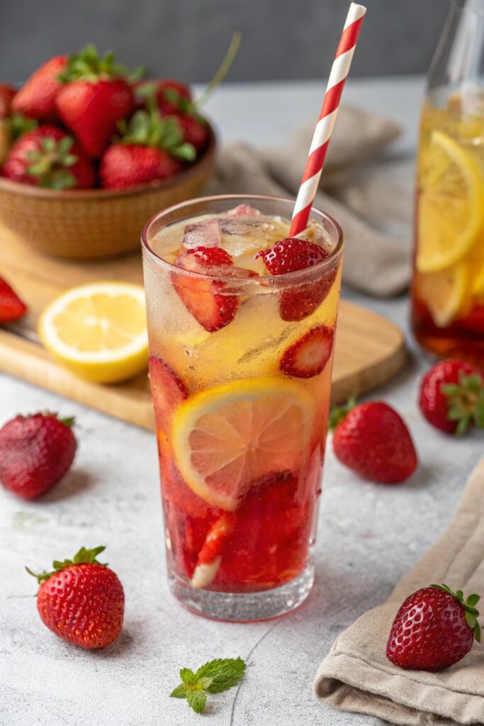 strawberry lemonade refreshing recipe