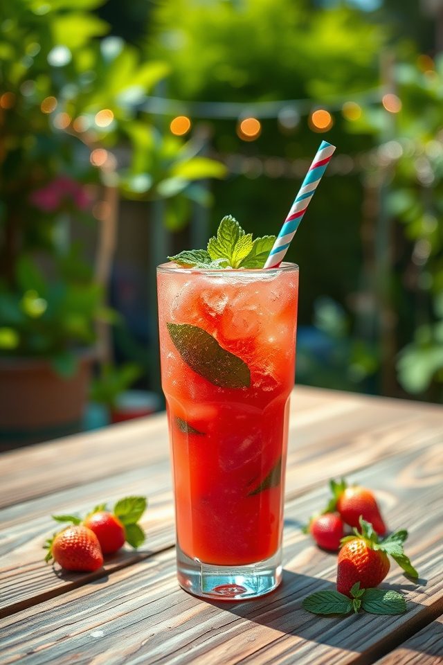 strawberry mojito slush recipe