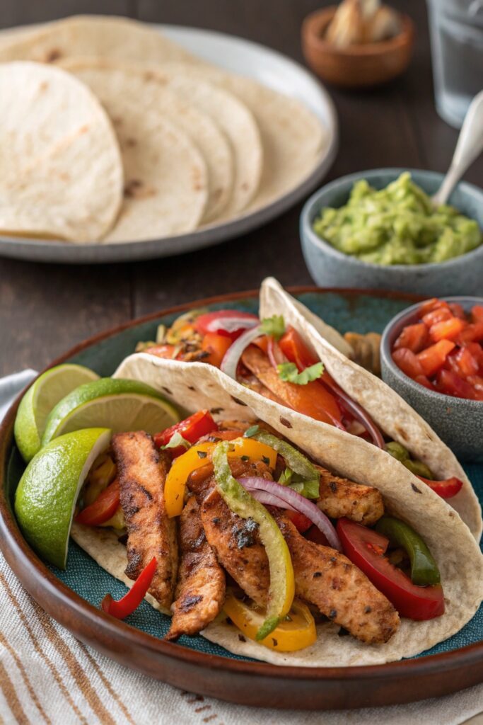 taco seasoned chicken fajitas