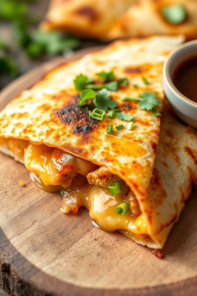 teriyaki chicken quesadilla recipe