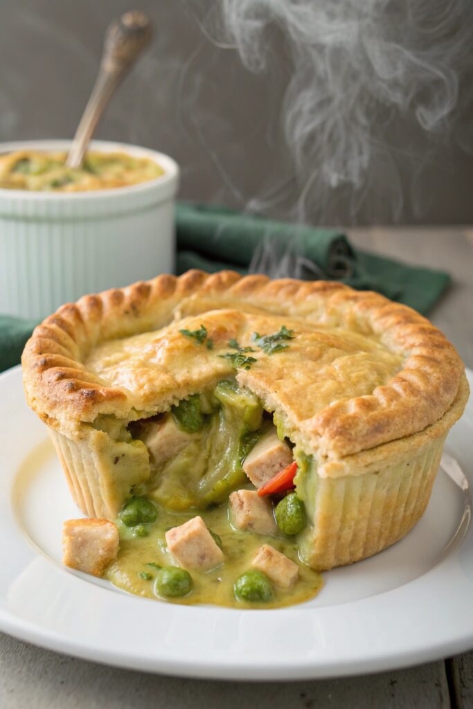 thai inspired pot pie delight