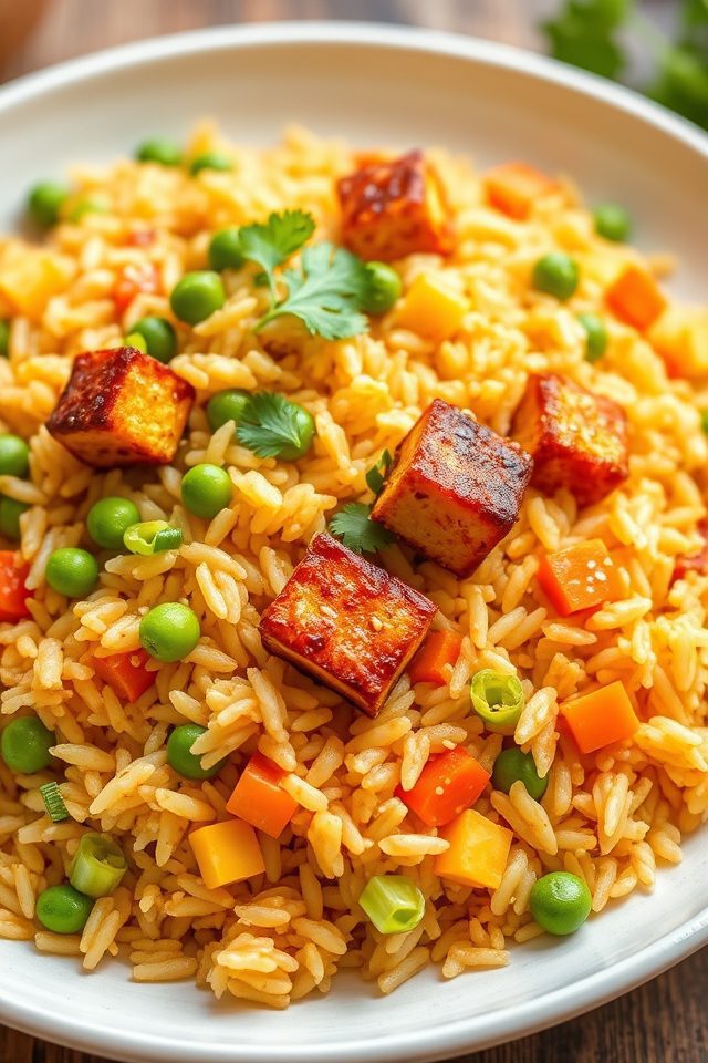 tofu fried rice delight