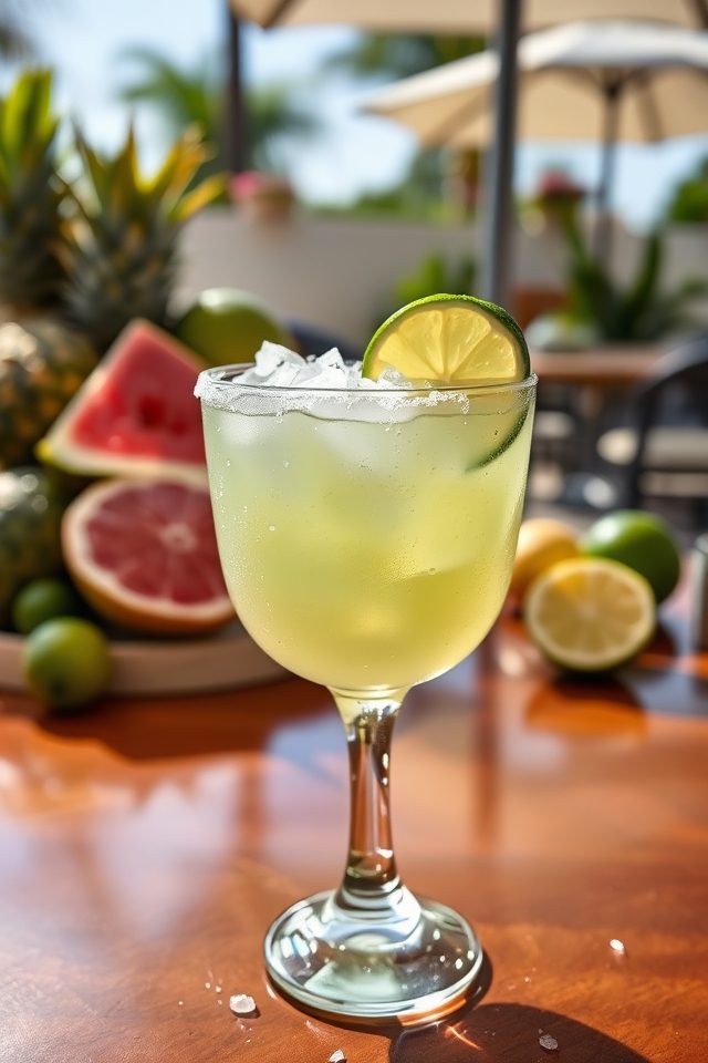 tropical coconut lime delight