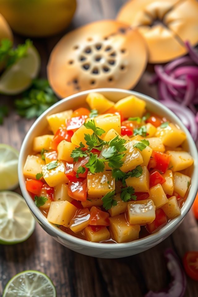 tropical pawpaw salsa recipe
